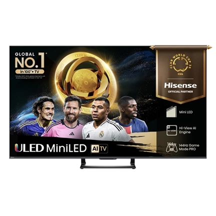 Hisense 65" U7Q televízió 4K 144Hz ULED MiniLED Smart TV, Vidaa OS