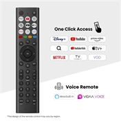 Hisense 75" E7Q televízió QLED 4K UHD Smart TV, Vidaa OS