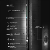 Hisense 75" U8Q televízió 4K 165Hz ULED MiniLED Smart TV, Vidaa OS