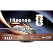 Hisense 75" U8Q televízió 4K 165Hz ULED MiniLED Smart TV, Vidaa OS