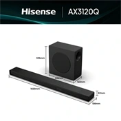 Hisense AX3120Q -  3.1.2 csatornás hangprojektor, 440 W