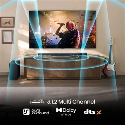 Hisense AX3120Q -  3.1.2 csatornás hangprojektor, 440 W