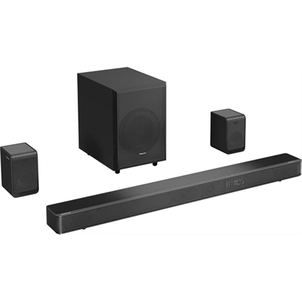 Hisense AX5125H hangprojektor - 5.1.2 csatorna, DTS/DD, 500W, fekete