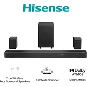 Hisense AX5125H hangprojektor - 5.1.2 csatorna, DTS/DD, 500W, fekete