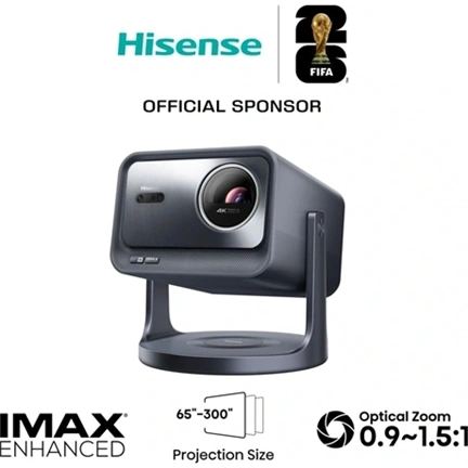 Hisense C2 Pro okos mini 4K lézerprojektor, Vidaa U7
