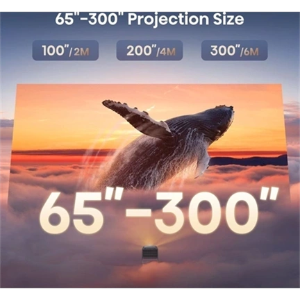 Hisense C2 Pro okos mini 4K lézerprojektor, Vidaa U7
