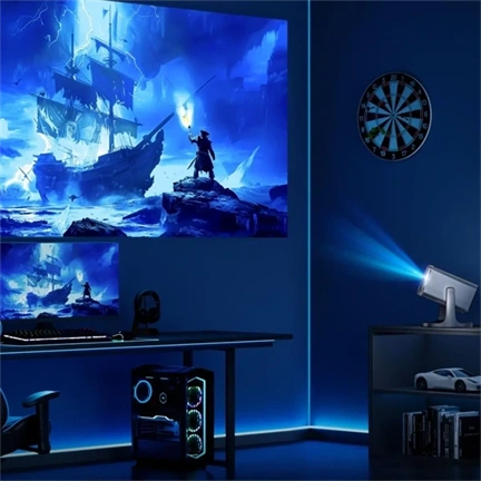 Hisense C2 Pro okos mini 4K lézerprojektor, Vidaa U7