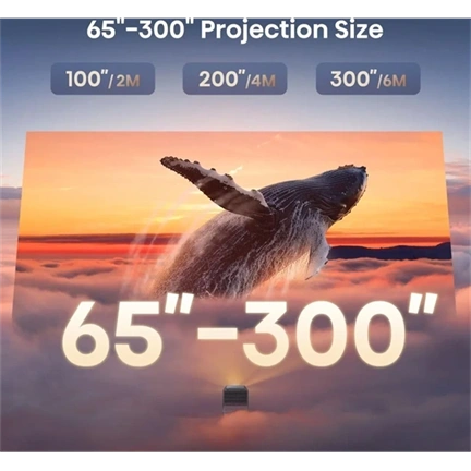 Hisense C2 Pro okos mini 4K lézerprojektor, Vidaa U7