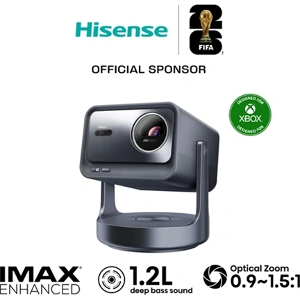 Hisense C2 Ultra okos mini 4K lézerprojektor, Vidaa U7