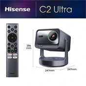 Hisense C2 Ultra okos mini 4K lézerprojektor, Vidaa U7