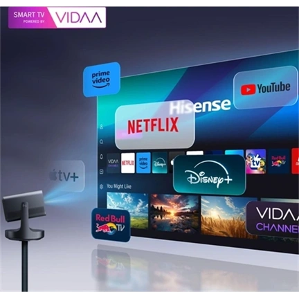 Hisense C2 Ultra okos mini 4K lézerprojektor, Vidaa U7