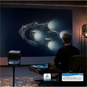 Hisense C2 Ultra okos mini 4K lézerprojektor, Vidaa U7