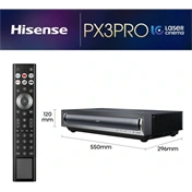 Hisense PX3-PRO projektor Smart Laser Cinema 4K, Vidaa U7