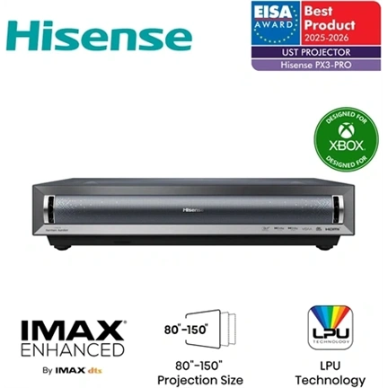 Hisense PX3-PRO projektor Smart Laser Cinema 4K, Vidaa U7