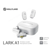 Hollyland LARK A1 Combo Ivory White, with USB-C RX + Lightning RX + Charging Case