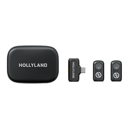 Hollyland LARK A1 Duo with USB-C RX + Charging Case