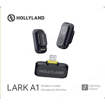 Hollyland LARK A1 Mini Duo with Lightning RX