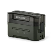 Hordozható töltőállomás NP-W235-höz (4 csatornás) - Zöld