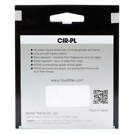 Hoya Fusion One C-PL 82mm