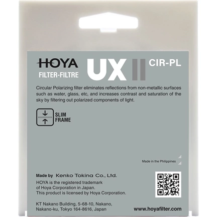 Hoya UX CPL 82MM II szűrő