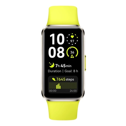 Huawei Band 10 okoskarkötő - 1,47" AMOLED kijelző, zöld