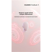 Huawei FreeBuds 7i fülhallgató, fekete