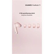 Huawei FreeBuds 7i fülhallgató, fekete