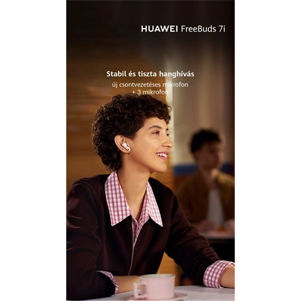 Huawei FreeBuds 7i fülhallgató, fekete