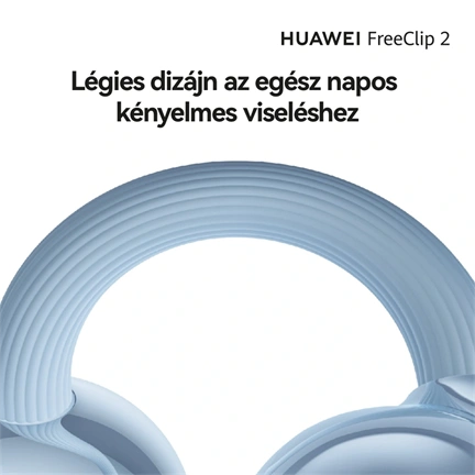 Huawei FreeClip 2 fülhallgató, fehér