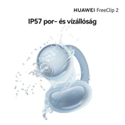 Huawei FreeClip 2 fülhallgató, fehér