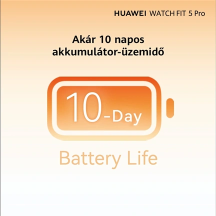 Huawei Watch Fit 5 Pro okosóra, fehér