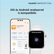 Huawei Watch Fit 5 Pro okosóra, fehér