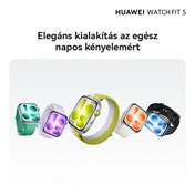 Huawei Watch Fit 5 okosóra, fehér