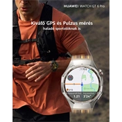 Huawei Watch GT 6 Pro okosóra, 46mm, fekete