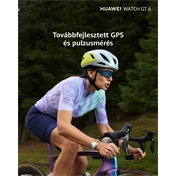 Huawei Watch GT 6 okosóra, 46mm, fekete