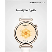 Huawei Watch GT 6 okosóra, 46mm, fekete