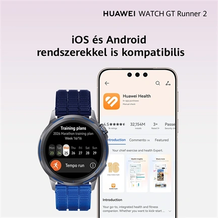 Huawei Watch GT Runner 2 okosóra, narancs