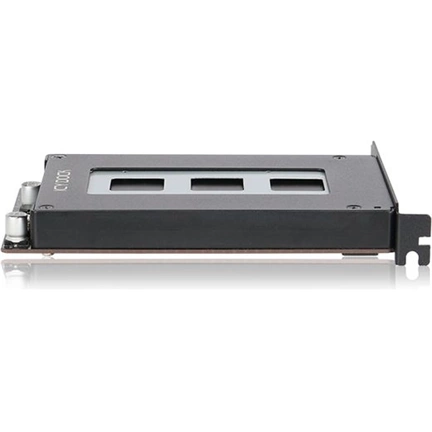 ICY DOCK 2.5” SATA SSD/HDD to PCIe 2.0 x1 Hot-Swap Mobile Rack for PCIe Expansion Slots
