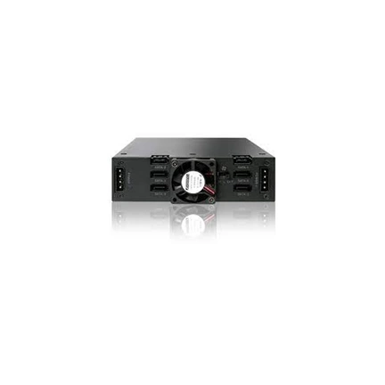 ICY DOCK Rugged Full Metal 6 Bay 2.5" SAS/SATA HDD & SSD Backplane Cage with Locking Trays for External 5.25" Bay ICY DOCK Rugged Full Metal 6 Bay 2.5" SAS/SATA HDD & SSD Backplane Cage with Locking Trays for External 5.25" Bay