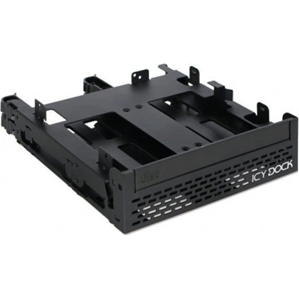 ICY DOCK Tool-less 4x 2.5” SSD / HDD & Slim / Ultra-Slim ODD Mounting Bracket for 5.25” Bay ICY DOCK Tool-less 4x 2.5” SSD / HDD & Slim / Ultra-Slim ODD Mounting Bracket for 5.25” Bay