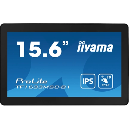 IIYAMA 39.5cm (15,6") TF1633MSC-B1