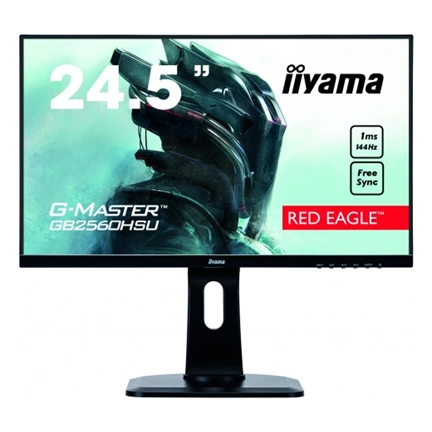 IIYAMA 62.2cm (24,5") GB2560HSU-B1 16:9  HDMI+DP+USB Lift Pi