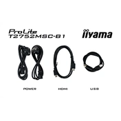 IIYAMA 68.6cm (27")   T2752MSC-B1 16:9 M-Touch