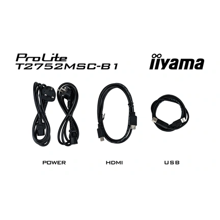 IIYAMA 68.6cm (27")   T2752MSC-B1 16:9 M-Touch