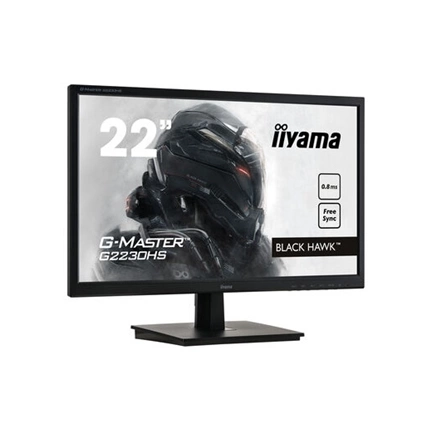 IIYAMA G-Master G2230HS-B1 21.5" FHD 250cd/m2 0.8ms DVI HDMI Speakers Black Tuner