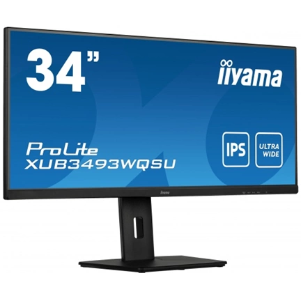 IIYAMA ProLite XUB3493WQSU-B5 34" IPS ultra-wide screen with height adjustable stand IIYAMA ProLite XUB3493WQSU-B5 34" IPS ultra-wide screen with height adjustable stand