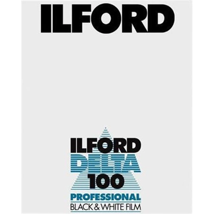 ILFORD 100 DELTA 4X5 25 SHEETS FILM