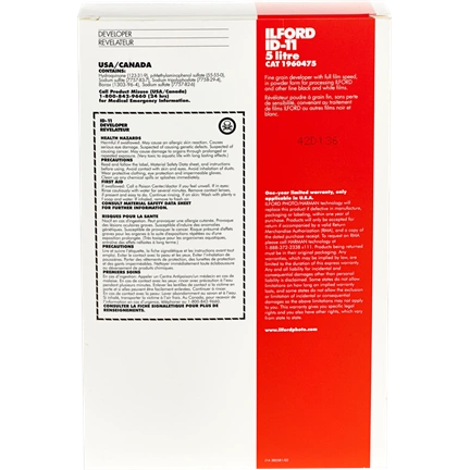 ILFORD DEVELOPER ID-11 5L
