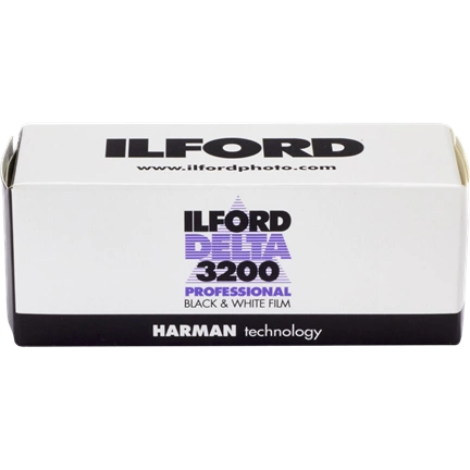 ILFORD Delta 3200 (120) B&W rollfilm