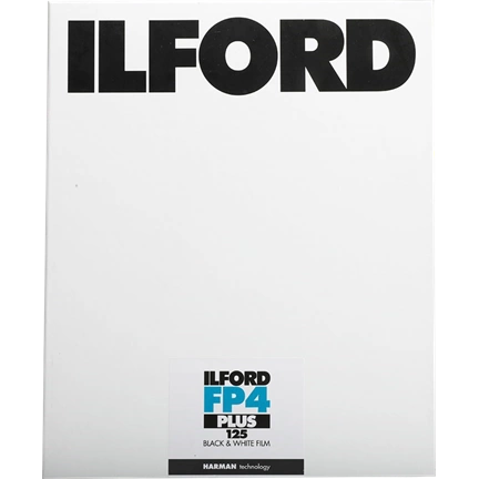 ILFORD FP4 PLUS 8X10 25 SHEETS FILM